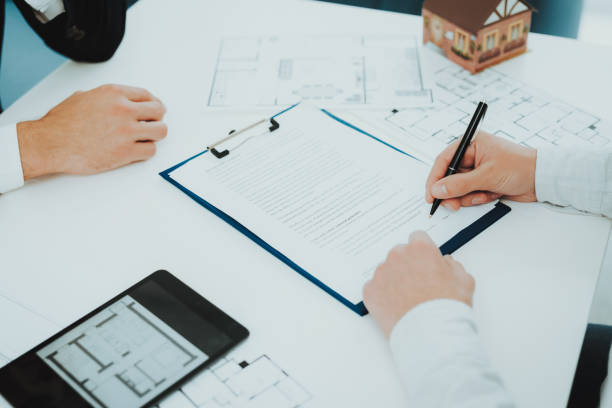 istock Close-up. Contract Signing Concept. Property Buy. 1053987196