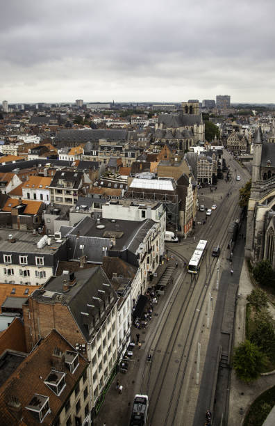 istock View of Ghent from the height 1054085950