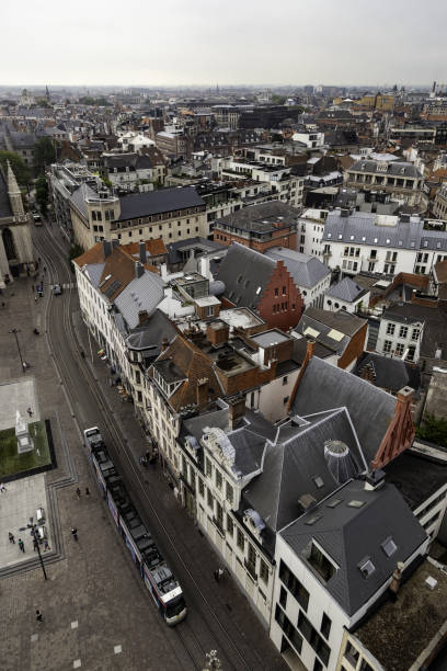 istock View of Ghent from the height 1054085954
