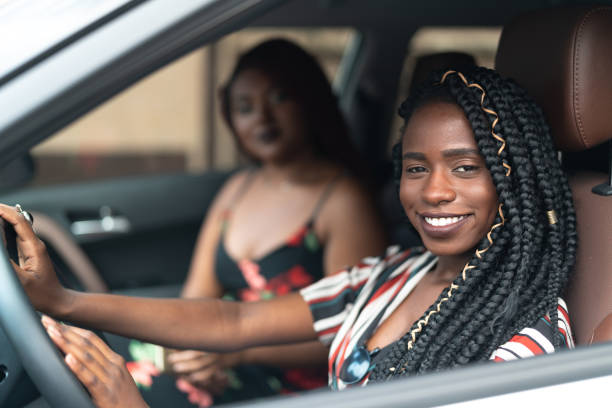 istock African Driver Portrait at Car Interior 1054094972