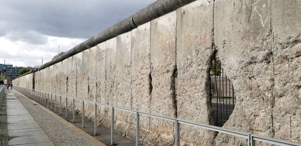 muro di berlino germania - berlin wall foto e immagini stock