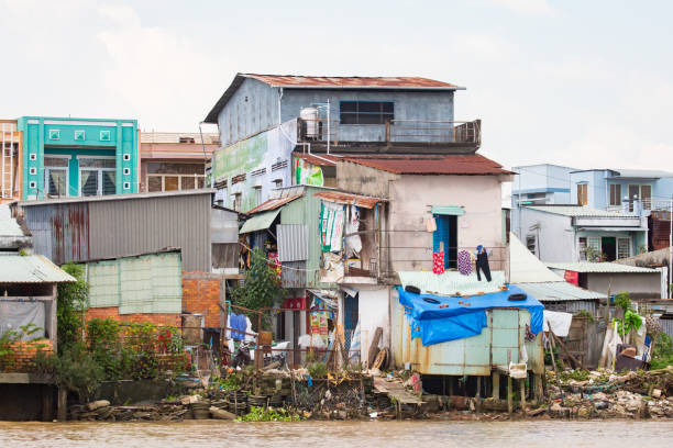 istock Mekong Delta Houses in Vietnam 1054096764