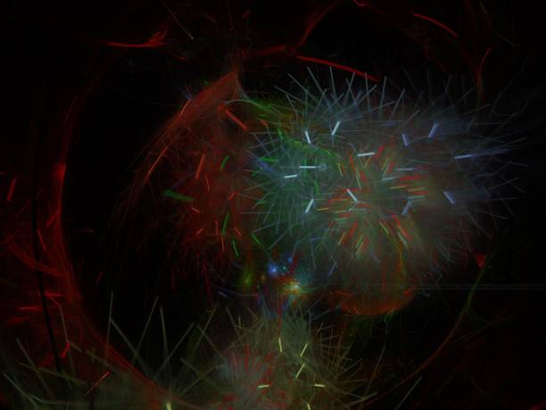 istock fractal digital, abstract design, party, card, festive 1054101768