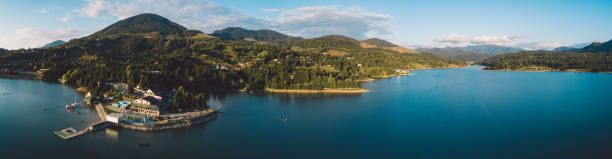 istock Panoramic View Of Bay Against Sky 1054112552