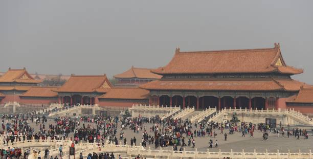 china, 60 - tiananmen square - fotografias e filmes do acervo