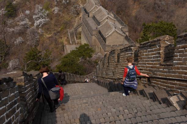 中国 102 - china great wall of china wall beijing ストックフォトと画像