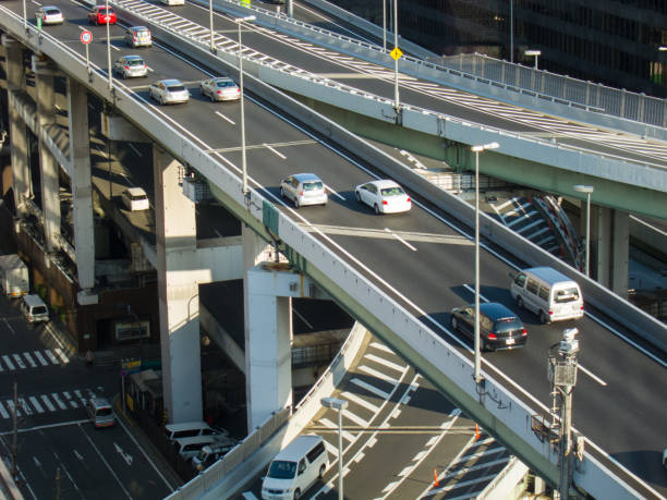 istock Highway view in Osaka Japan 1054149560