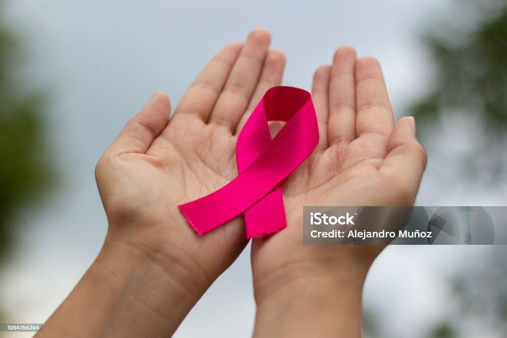 Conciencia del cáncer mama - Foto de stock de 2015 libre de derechos