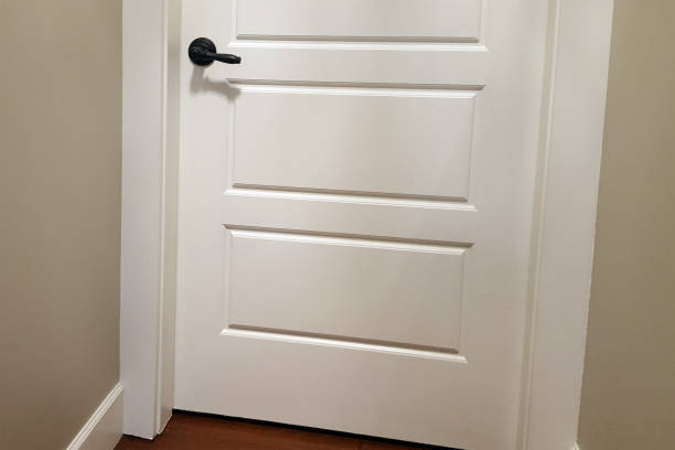 istock Closed Interior Residential Door 1054180378