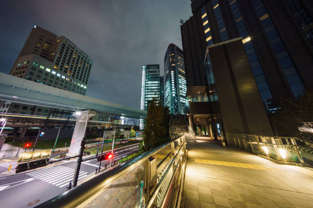 istock Tokyo Shiodome night view 1054180938
