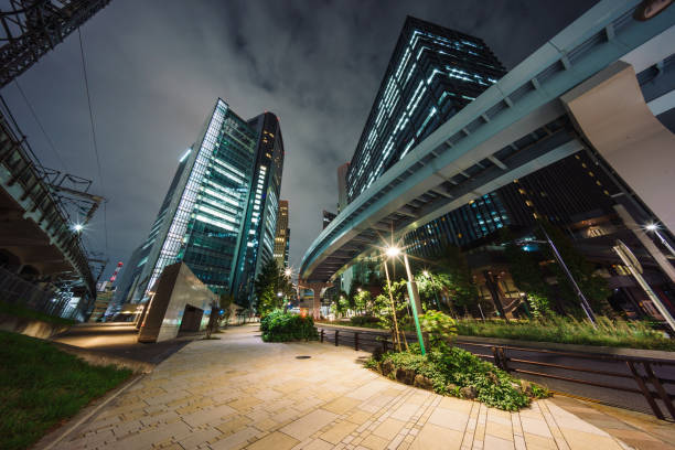 istock Tokyo Shiodome night view 1054180950