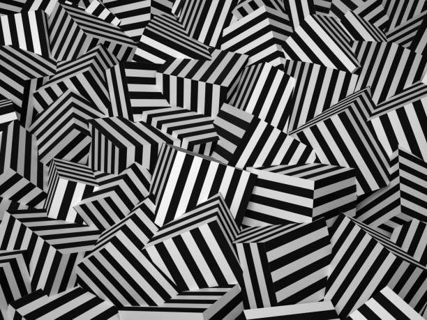 istock 3D abstract background. Illustration of geometric stones 1054206870