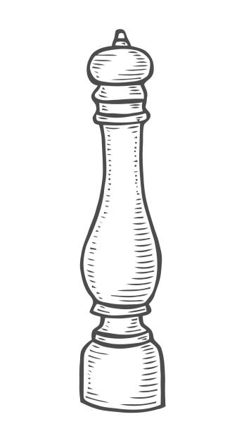 Ilustración de Molino De Sal Y Pimienta Vector Dibujo y más Vectores Libres de Derechos de Molino de pimienta - Molino de pimienta, Grabado - Objeto fabricado, Aderezo - iStock Ilustración de Molino De Sal Y Pimienta Vector Dibujo y más Vectores Libres de Derechos de Molino de pimienta - Molino de pimienta, Grabado - Objeto fabricado, Aderezo - iStock