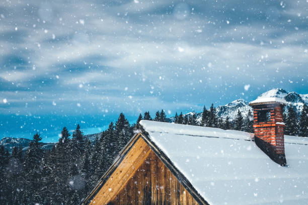 istock Winter In The Mountains 1054247142
