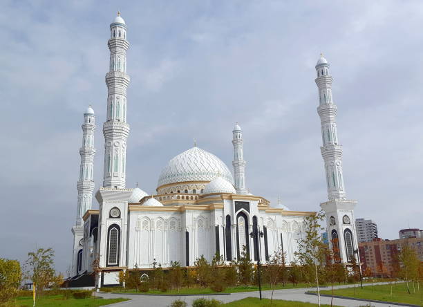 istock The Hazrat Sultan Mosque in Astana 1054247442