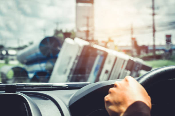 Road accidents. Blur image of the old truck overturned outside the road. Road accidents. Blur image of the old commercial truck flipped over outside the road, taking photos while driving a car. 490 stock pictures, royalty-free photos & images