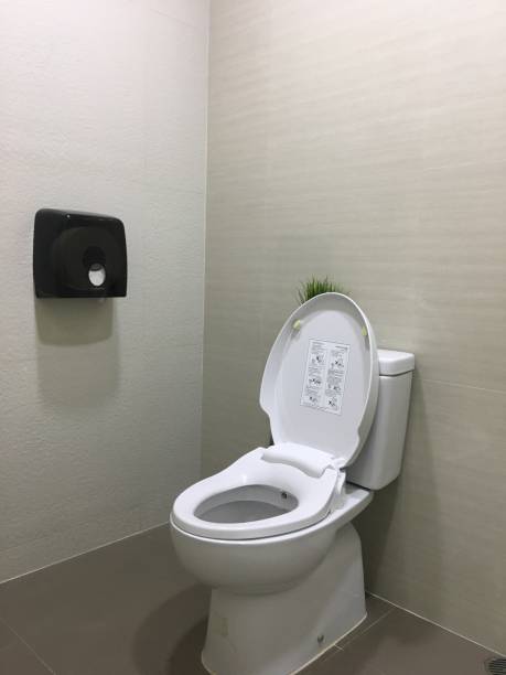 istock Toilet in the office. 1054264044
