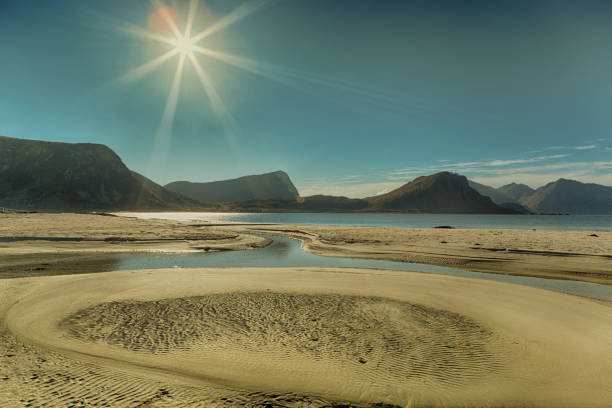 istock Haukland Beach in Lofoten, Norway 1054268800