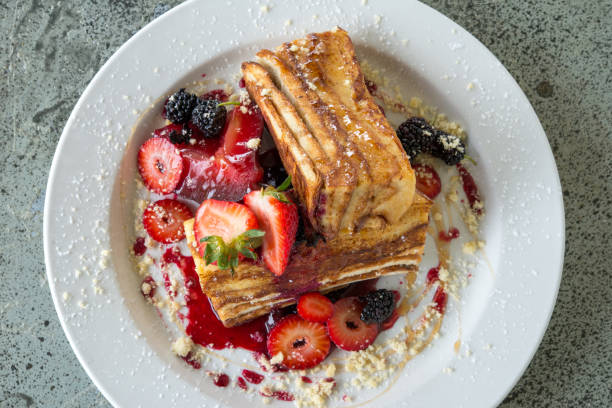 istock French toast with berries and strawberries 1054271570