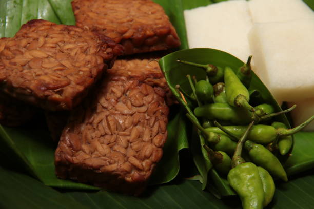 istock Tempe Bacem, the Javanese Traditional Tempeh Braised in Soy Sauce 1054296368