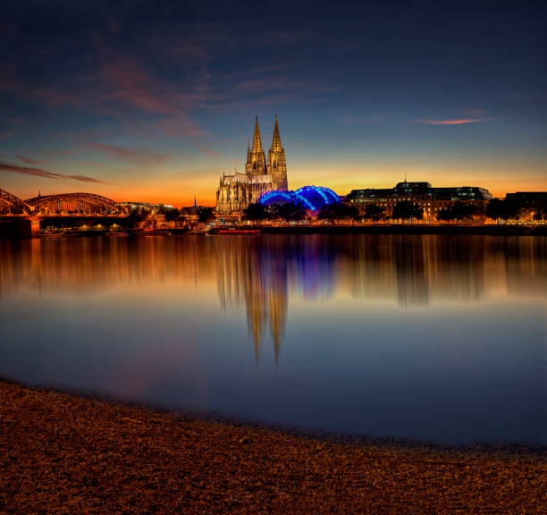 Cologne Cathedral in the evening light