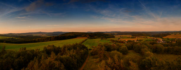 istock Scenery in the Eifel in the sundown 1054312034