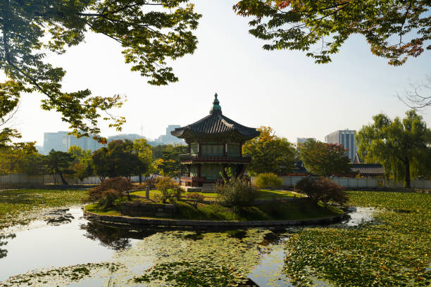 istock VH510 Hyangwonjeong(Pavilion) 1054322686