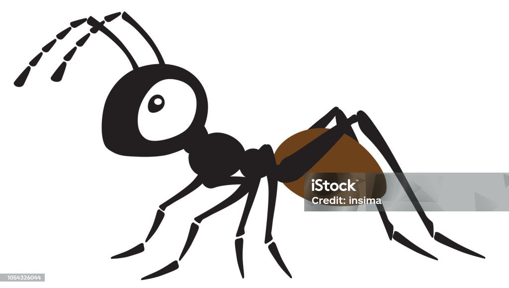 Cartoon Ant Insect Stock Illustration - Download Image Now - Ant, Cartoon,  Illustration - iStock