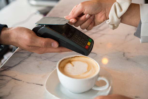 istock Tap contactless payment by credit or debit card 1054353170