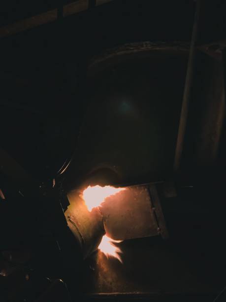 Flame from combustor