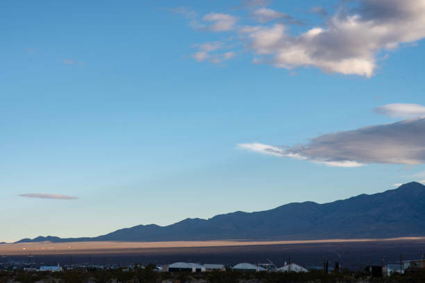 istock cloud sky over mountain landscape Mojave desert 1054368644