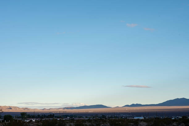 istock cloud sky over mountain landscape Mojave desert 1054369042