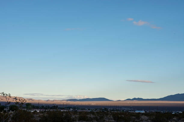 istock cloud sky over mountain landscape Mojave desert 1054369056