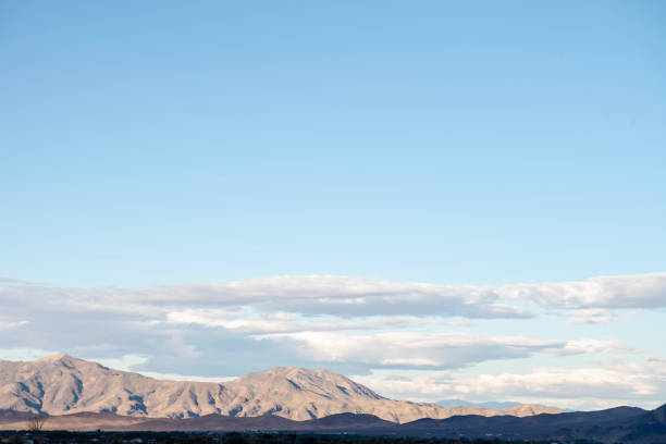 istock cloud sky over mountain landscape Mojave desert 1054369324
