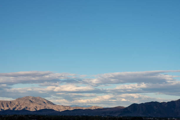 istock cloud sky over mountain landscape Mojave desert 1054373140