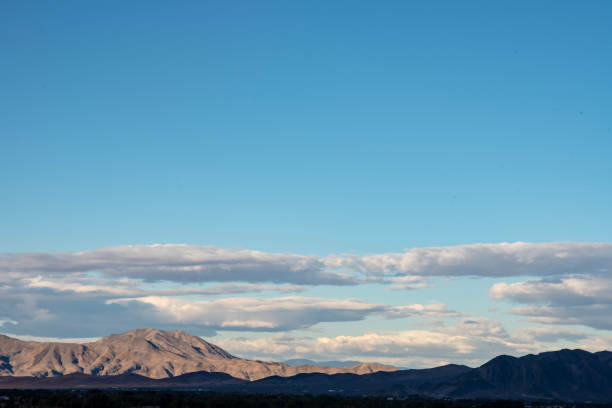 istock cloud sky over mountain landscape Mojave desert 1054373174
