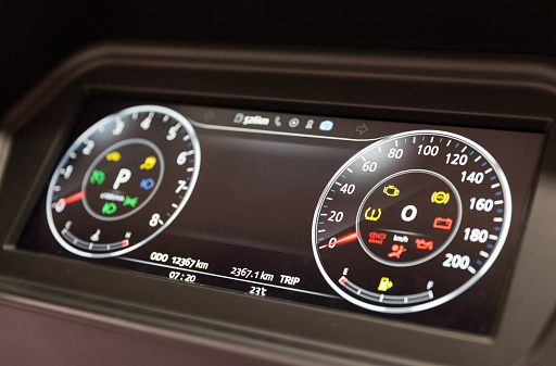 Automotive electronic instrument panel