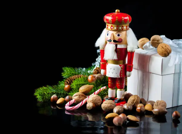 Christmas Decoration with a Nutcracker