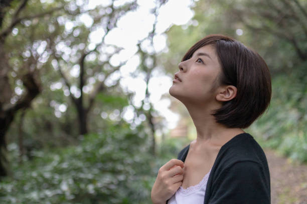 istock A bright pretty woman, Japan 1054401408