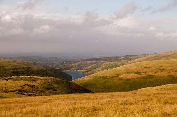 istock Evening view towards Meldon Reservoir on Dartmoor 1054402634