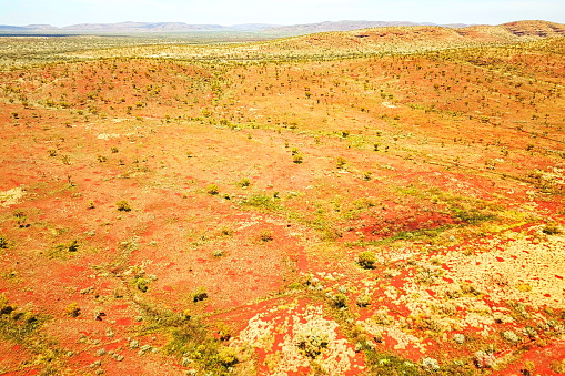 Rugged Australian Pilbara landscape
