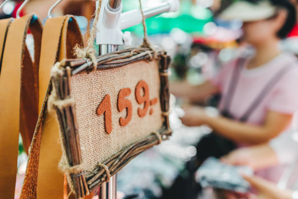 close up of merchandise in market outdoor