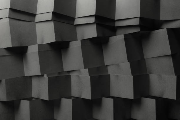 istock Geometrical composition with paper stripes, texture background 1054416172