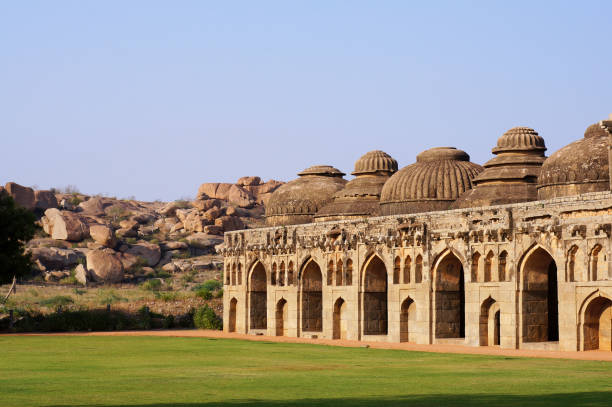 istock Royal elephant stables in Hampi 1054425548