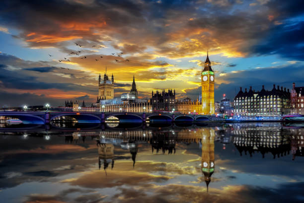 istock The iconic Westminster Bridge and Big ben Clocktower in London 1054429084