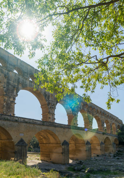istock France, Gard. The Pont du Gard aqueduct. 1054449396