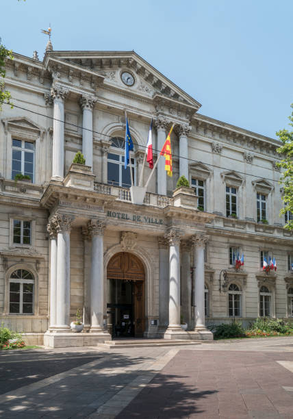 istock Avignon City Hall, France 1054457890