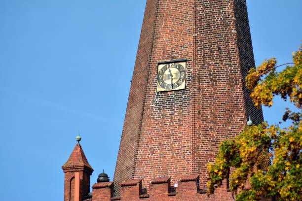 istock Fragment of the medieval Gothic church 1054461378