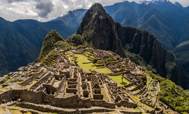 Machu Pichu, Sacred Valley stock photo