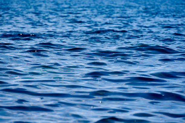 istock Background texture of sea blue water. 1054485134